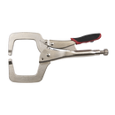 Locking C-Clamp 280mm 0-90mm Capacity | Pipe Manufacturers Ltd..