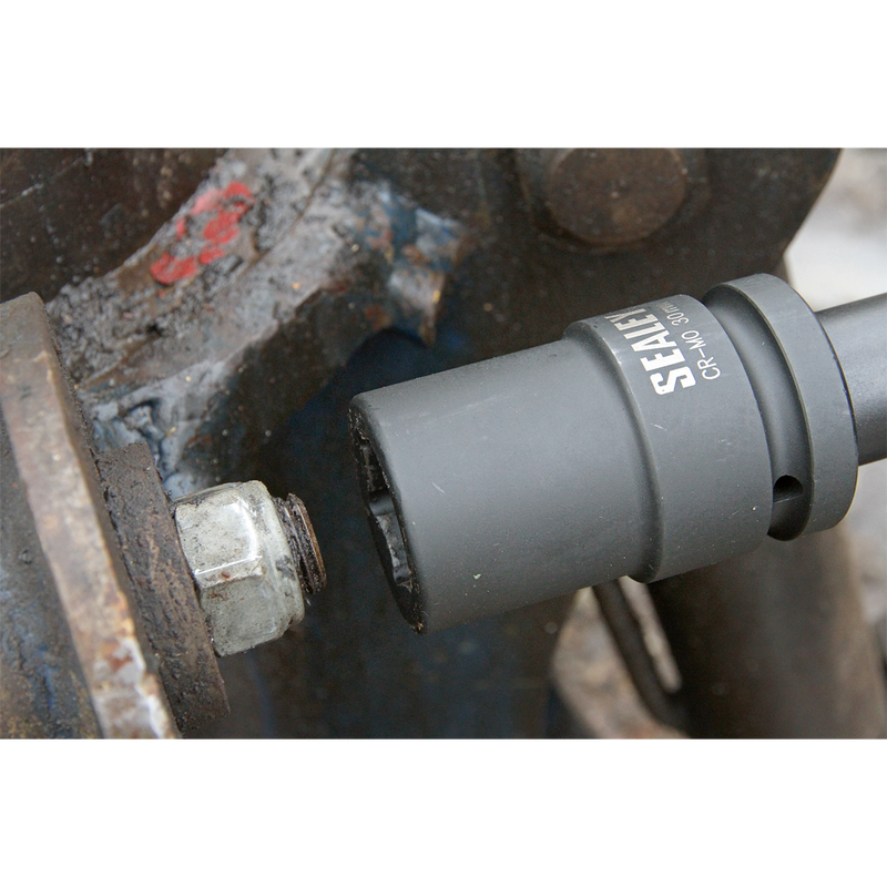 Impact Socket Set 10pc Deep 1"Sq Drive Metric/Imperial | Pipe Manufacturers Ltd..