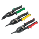 Aviation Tin Snips Set 3pc | Pipe Manufacturers Ltd..