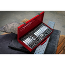 Socket Set 45pc 3/8"Sq Drive 6pt WallDrive¨ - Metric/Imperial | Pipe Manufacturers Ltd..