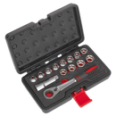 Socket Set 14pc Go-Through Low Profile WallDrive¨ Metric | Pipe Manufacturers Ltd..