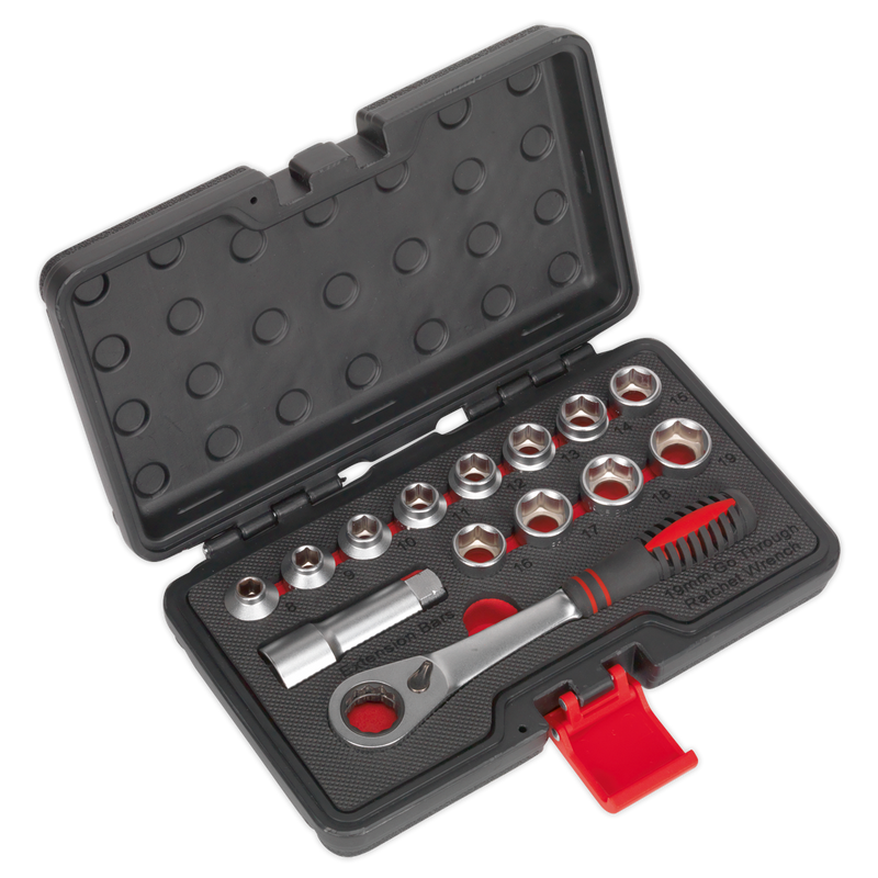 Socket Set 14pc Go-Through Low Profile WallDrive¨ Metric | Pipe Manufacturers Ltd..