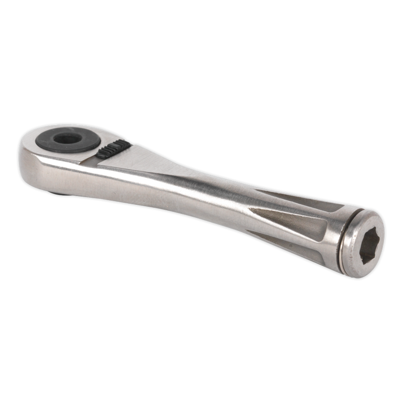 Bit Driver Ratchet Micro 1/4"Hex Stainless Steel | Pipe Manufacturers Ltd..