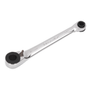 Ratchet Spanner Reversible 1/4"Hex x 10mm Hex | Pipe Manufacturers Ltd..