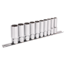 Socket Set 10pc Deep 3/8"Sq Drive Total Drive¨ | Pipe Manufacturers Ltd..