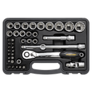 Socket & Bit Set 42pc 1/2"Sq Drive Total Drive¨ | Pipe Manufacturers Ltd..