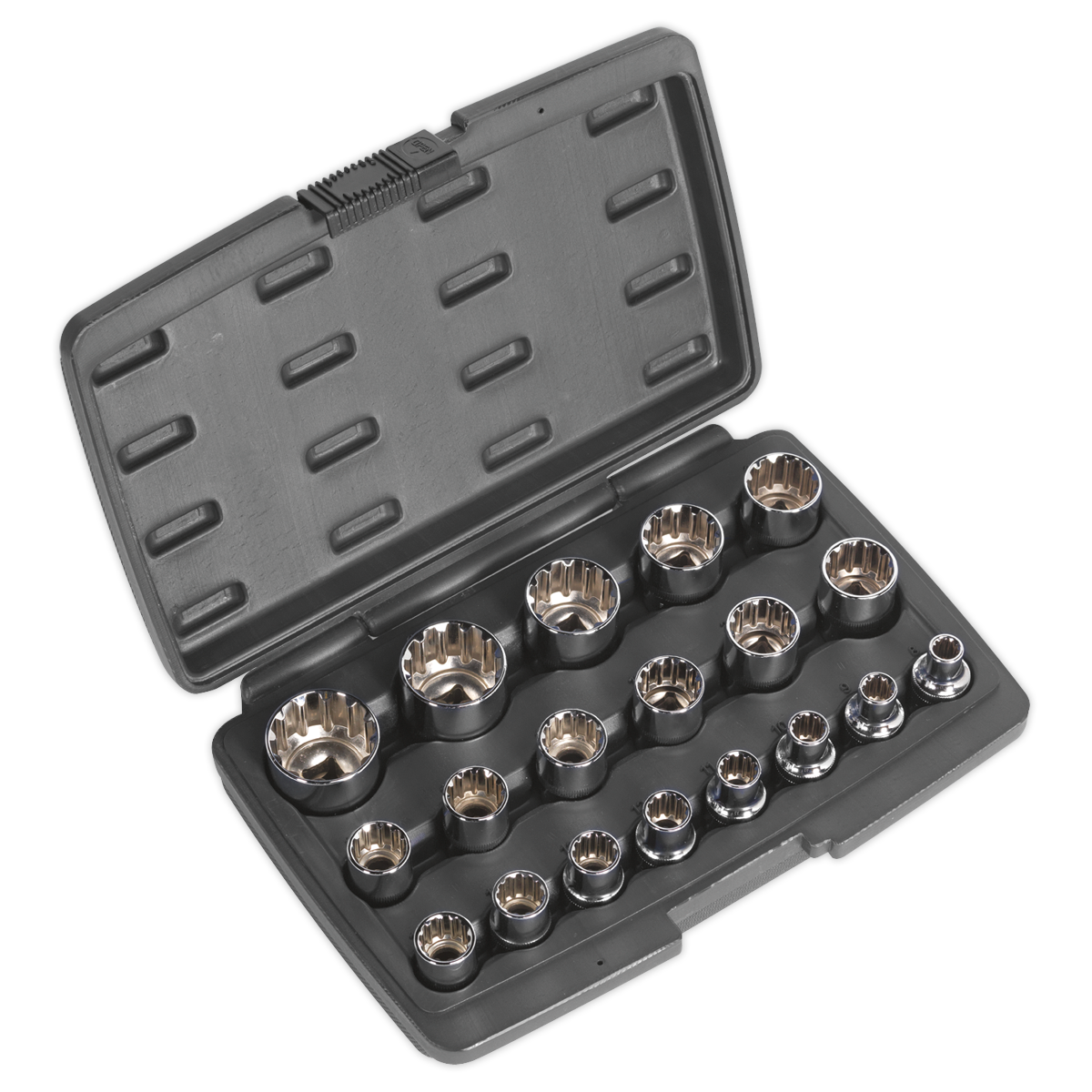 Socket Set 19pc 1/2