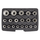 Socket Set 19pc 1/2"Sq Drive Total Drive¨ | Pipe Manufacturers Ltd..