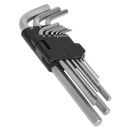 Hex Key Set 9pc Long Metric | Pipe Manufacturers Ltd..
