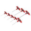 Ball-End Hex Key Set 8pc T-Handle Metric | Pipe Manufacturers Ltd..