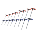 T-Handle TRX-Star* & Hex Key Set 16pc | Pipe Manufacturers Ltd..