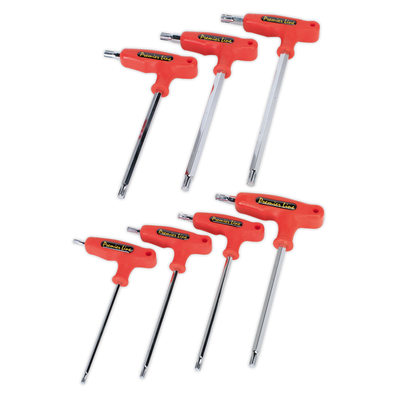 Ribe Key Set 7pc T-Handle Fully Polished | Pipe Manufacturers Ltd..