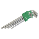 Security TRX-Star* Key Set 9pc Extra Long | Pipe Manufacturers Ltd..