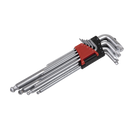 Ball-End Hex Key Set 9pc Lock-Onª - Metric | Pipe Manufacturers Ltd..