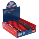 Ball-End Hex Key Set 9pc Extra Long Anti-Slip Display Box of 10 | Pipe Manufacturers Ltd..