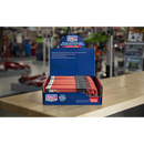 Ball-End Hex Key Set 9pc Extra Long Anti-Slip Display Box of 10 | Pipe Manufacturers Ltd..