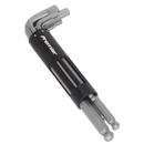 Ball-End Hex Key Set with Power Bar 8pc Long Display Box of 10 | Pipe Manufacturers Ltd..