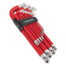 Jumbo Ball-End Hex Key Set 13pc Anti-Slip - Metric | Pipe Manufacturers Ltd..