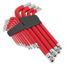 Jumbo Ball-End Hex Key Set 13pc Anti-Slip - Metric | Pipe Manufacturers Ltd..