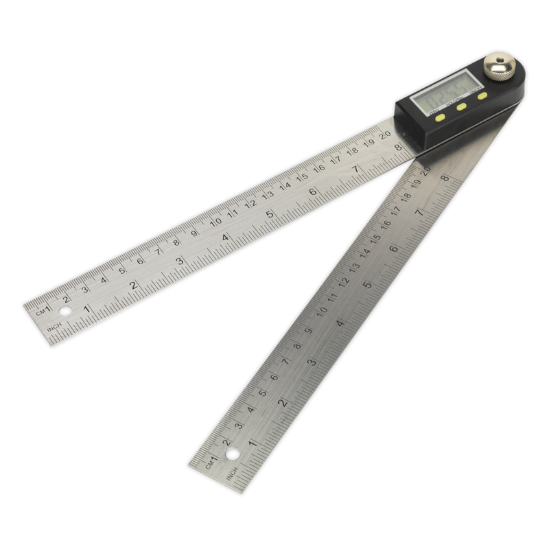 Digital Angle Rule 200mm(8") | Pipe Manufacturers Ltd..
