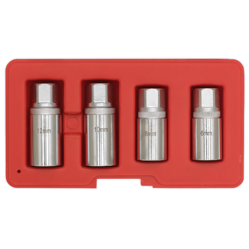 Stud Extractor Set 4pc 1/2"Sq Drive Metric | Pipe Manufacturers Ltd..