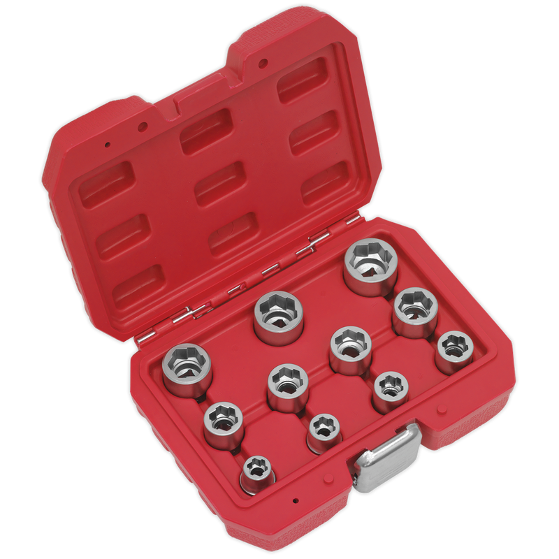 Bolt Extractor Socket Set 11pc 3/8"Sq Drive Metric | Pipe Manufacturers Ltd..