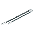 Flexible Extension Adaptor Set 2pc 1/4"Sq x 254mm & 3/8"Sq x 305mm | Pipe Manufacturers Ltd..