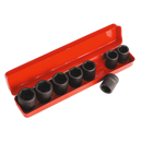 Impact Socket Set 8pc 3/4"Sq Drive Metric | Pipe Manufacturers Ltd..