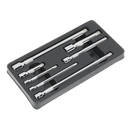 Wobble/Rigid Extension Bar Set 7pc 1/4", 3/8" & 1/2"Sq Drive | Pipe Manufacturers Ltd..