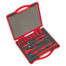 Insulated Socket Set 16pc 3/8"Sq Drive 6pt WallDrive¨ VDE Approved | Pipe Manufacturers Ltd..