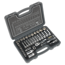Socket Set 38pc 3/8"Sq Drive 6pt WallDrive¨ Metric | Pipe Manufacturers Ltd..