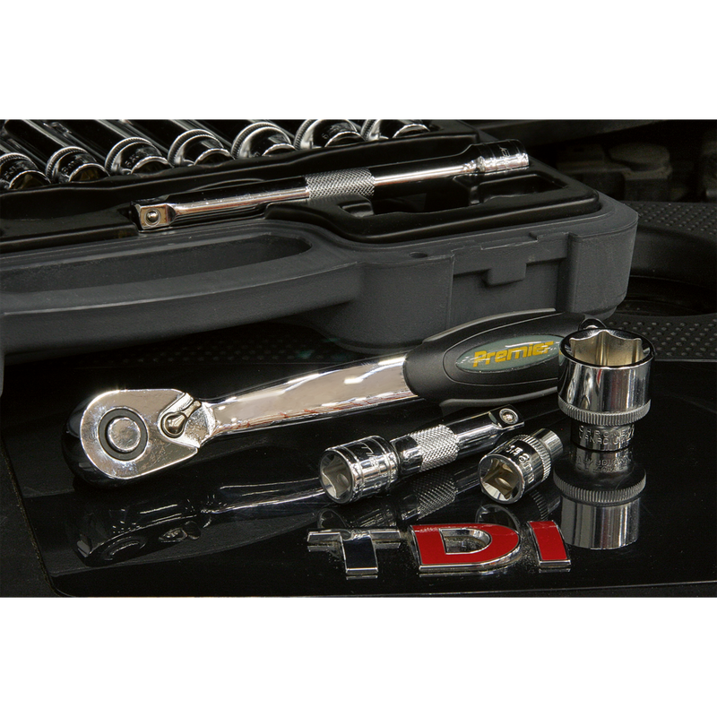 Socket Set 38pc 3/8"Sq Drive 6pt WallDrive¨ Metric | Pipe Manufacturers Ltd..