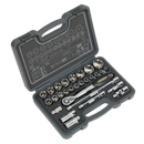 Socket Set 28pc 1/2"Sq Drive 6pt WallDrive¨ Metric | Pipe Manufacturers Ltd..