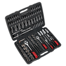 Socket Set 172pc 1/4", 3/8" & 1/2"Sq Drive 6pt WallDrive¨ Metric | Pipe Manufacturers Ltd..