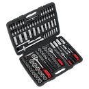 Socket Set 172pc 1/4", 3/8" & 1/2"Sq Drive 6pt WallDrive¨ Metric | Pipe Manufacturers Ltd..