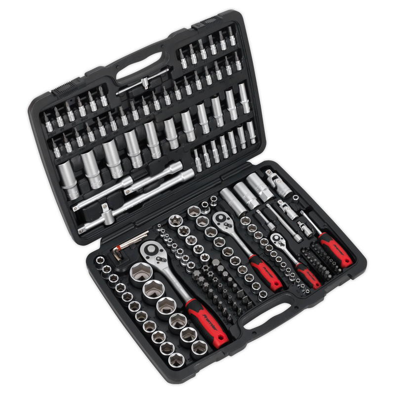 Socket Set 172pc 1/4", 3/8" & 1/2"Sq Drive 6pt WallDrive¨ Metric | Pipe Manufacturers Ltd..