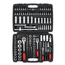 Socket Set 172pc 1/4", 3/8" & 1/2"Sq Drive 6pt WallDrive¨ Metric | Pipe Manufacturers Ltd..