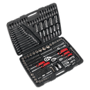 Socket Set 216pc 1/4", 3/8" & 1/2"Sq Drive 6pt WallDrive¨ Metric | Pipe Manufacturers Ltd..