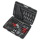 Socket Set 216pc 1/4", 3/8" & 1/2"Sq Drive 6pt WallDrive¨ Metric | Pipe Manufacturers Ltd..