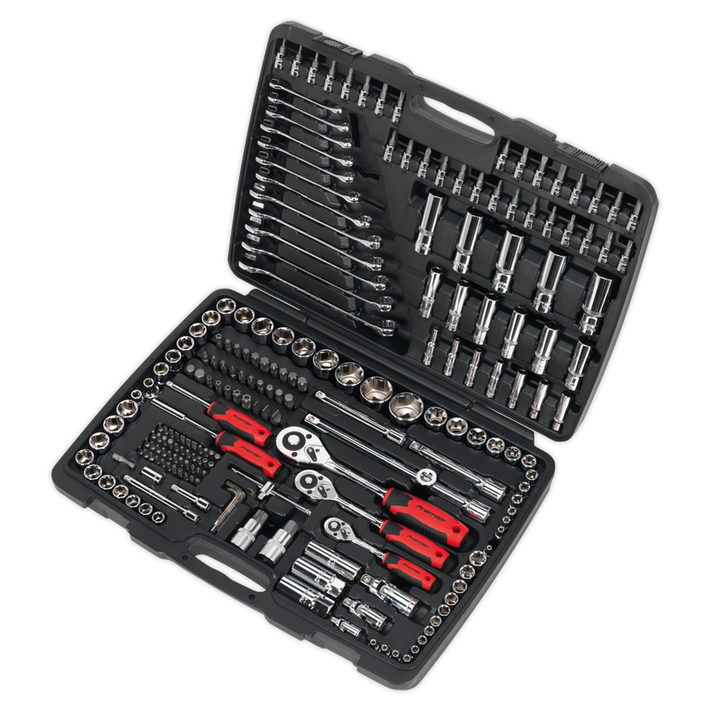 Socket Set 216pc 1/4", 3/8" & 1/2"Sq Drive 6pt WallDrive¨ Metric | Pipe Manufacturers Ltd..