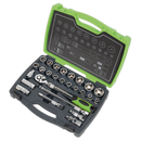 Socket Set 26pc 1/2"Sq Drive 6pt WallDrive¨ Metric | Pipe Manufacturers Ltd..