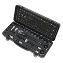 Socket Set 28pc 1/2"Sq Drive 6pt WallDrive¨ Metric Black Series | Pipe Manufacturers Ltd..