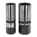 Socket Set 28pc 1/2"Sq Drive 6pt WallDrive¨ Metric Black Series | Pipe Manufacturers Ltd..