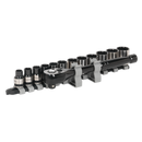 Socket Set 13pc 3/8"Sq Drive Total Drive¨ Metric - Black Series | Pipe Manufacturers Ltd..