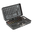 Ratchet Driver & Impact Grade Torsion Bit Set 33pc Micro Premier Black Series | Pipe Manufacturers Ltd..