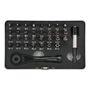 Ratchet Driver & Impact Grade Torsion Bit Set 33pc Micro Premier Black Series | Pipe Manufacturers Ltd..