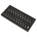 TRX-Star*/Hex/Spline Socket Bit Set 22pc 3/8"Sq Drive Black Series | Pipe Manufacturers Ltd..