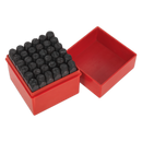 Letter & Number Punch Set 36pc 8mm | Pipe Manufacturers Ltd..