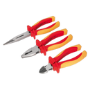 Pliers Set 3pc VDE Approved | Pipe Manufacturers Ltd..