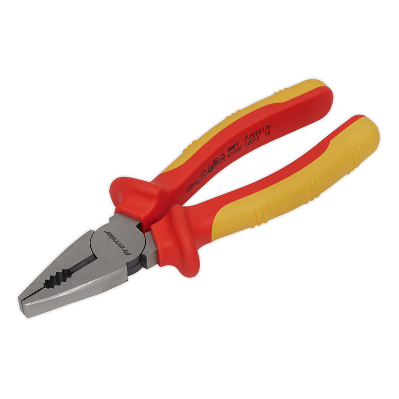 Combination Pliers 175mm VDE Approved | Pipe Manufacturers Ltd..